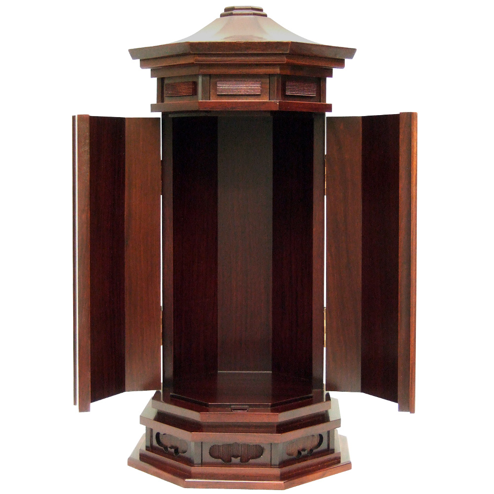 八角厨子 紫檀 | 仏壇・仏具専門店 滝田商店