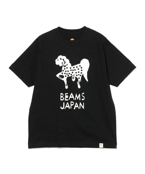 BEAMS JAPAN（ビームス ジャパン）宮入圭太 干支Tシャツ「午（うま