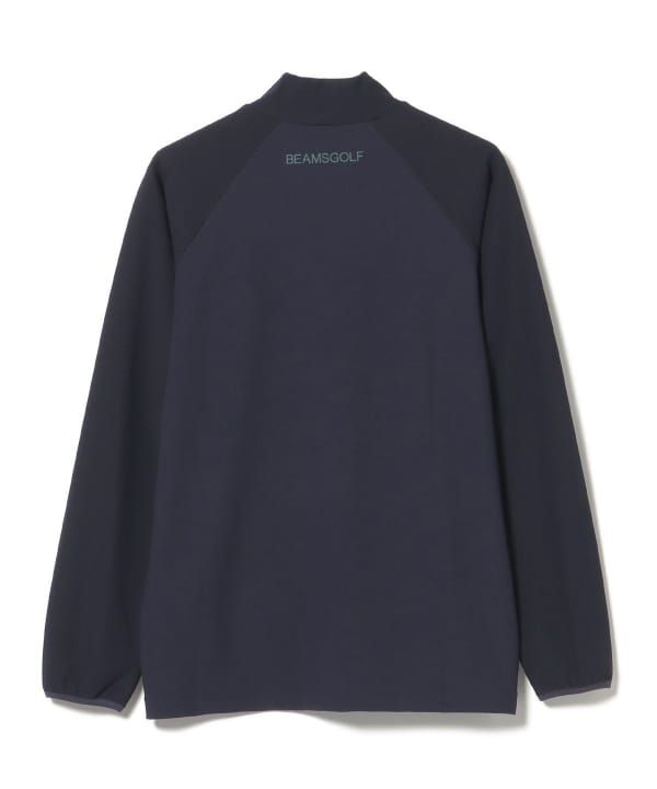 BEAMS GOLF（ビームス ゴルフ）ORANGE LABEL / 異素材 ラグラン モック