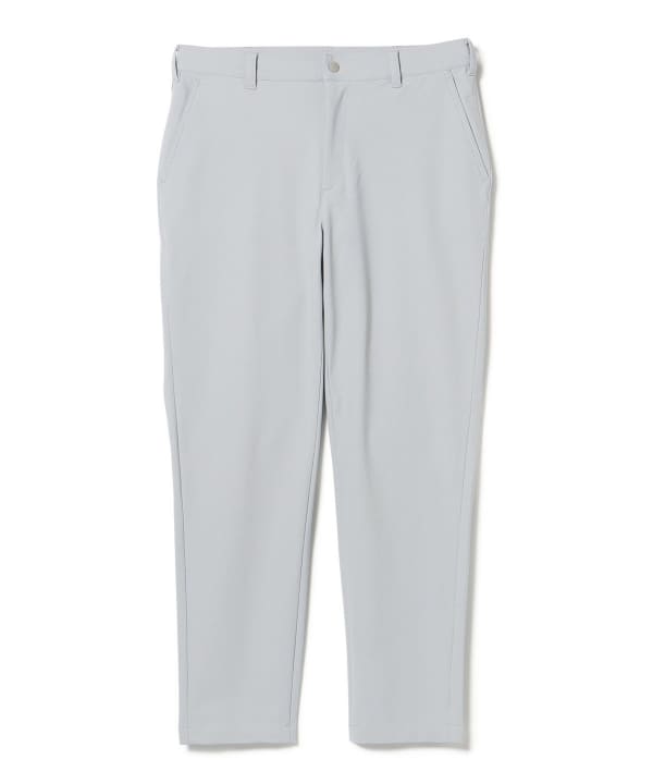 BEAMS GOLF ビームスゴルフ ロングパンツ 表微起毛 ロゴ グレー S