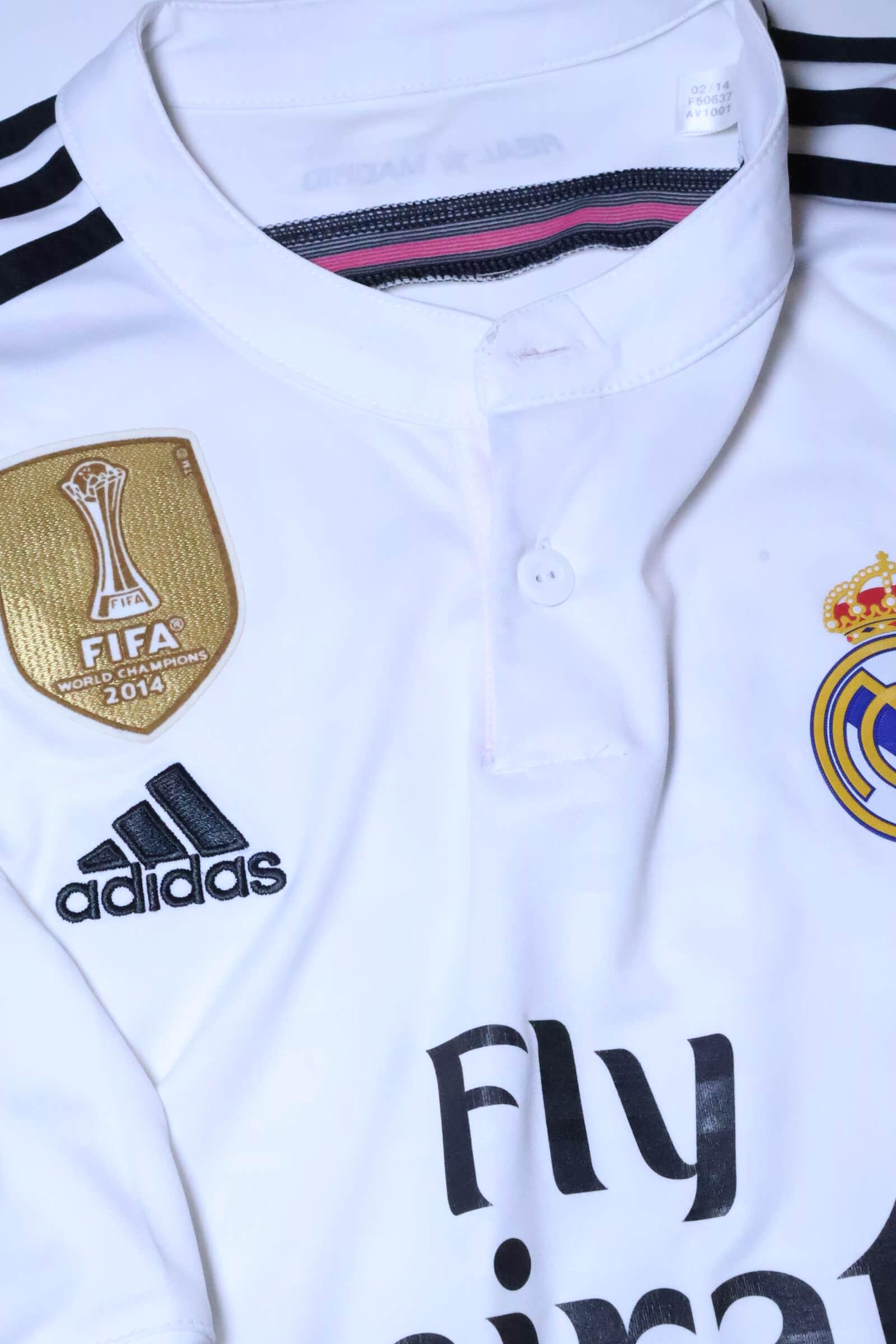 Real Madrid 2014/15 Ronaldo #7 Home Shirt - M