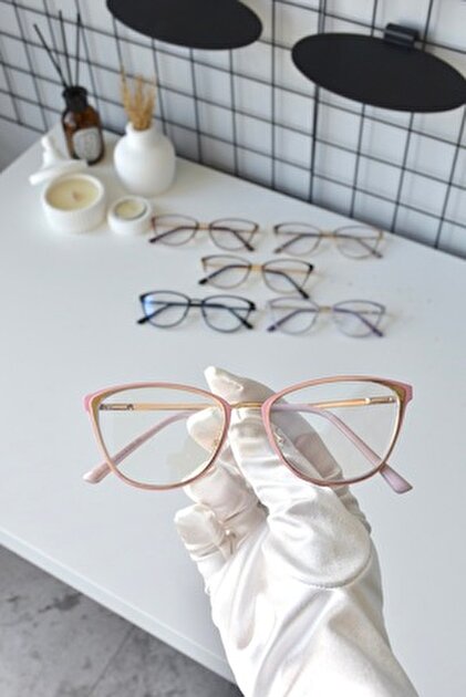 LOOKUP Mavi Işık Korumalı Gözlük Vidalı Camları Değişebilir Optik