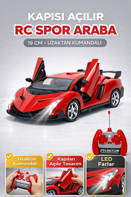 TRENDZONE Uzaktan Kumandalı Full Fonksiyon Kapıları Açılabilir