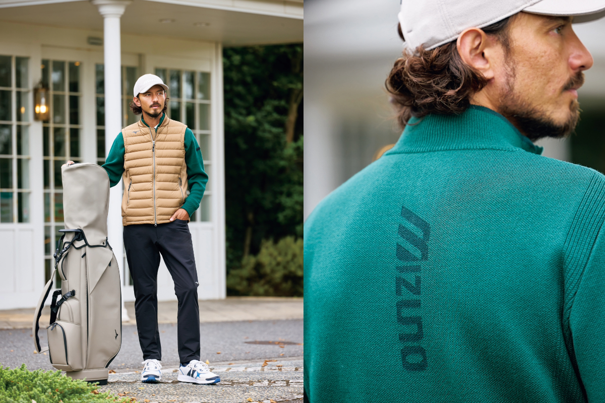 MIZUNO ミズノ｜GOLF APPAREL BRAND CATALOG 2025 A/Wより | EVEN