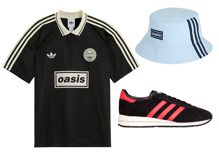 アディダスとオアシスのコラボアイテムは、争奪戦必至