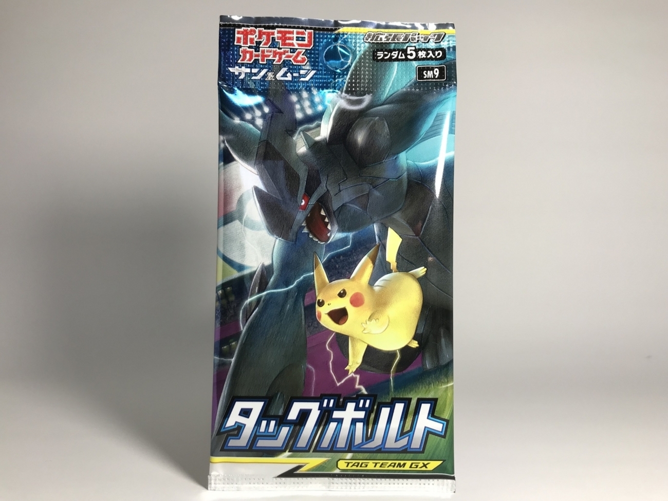 開封】ポケモンカードゲーム サン&ムーン SM9 『タッグボルト』【拡張