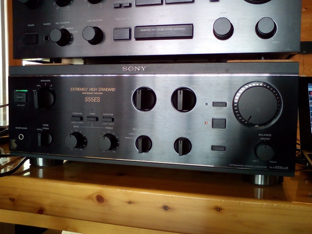 プリメインアンプ SONY TA-F555ESX―機種選定から入手まで - 蓼科高原日記