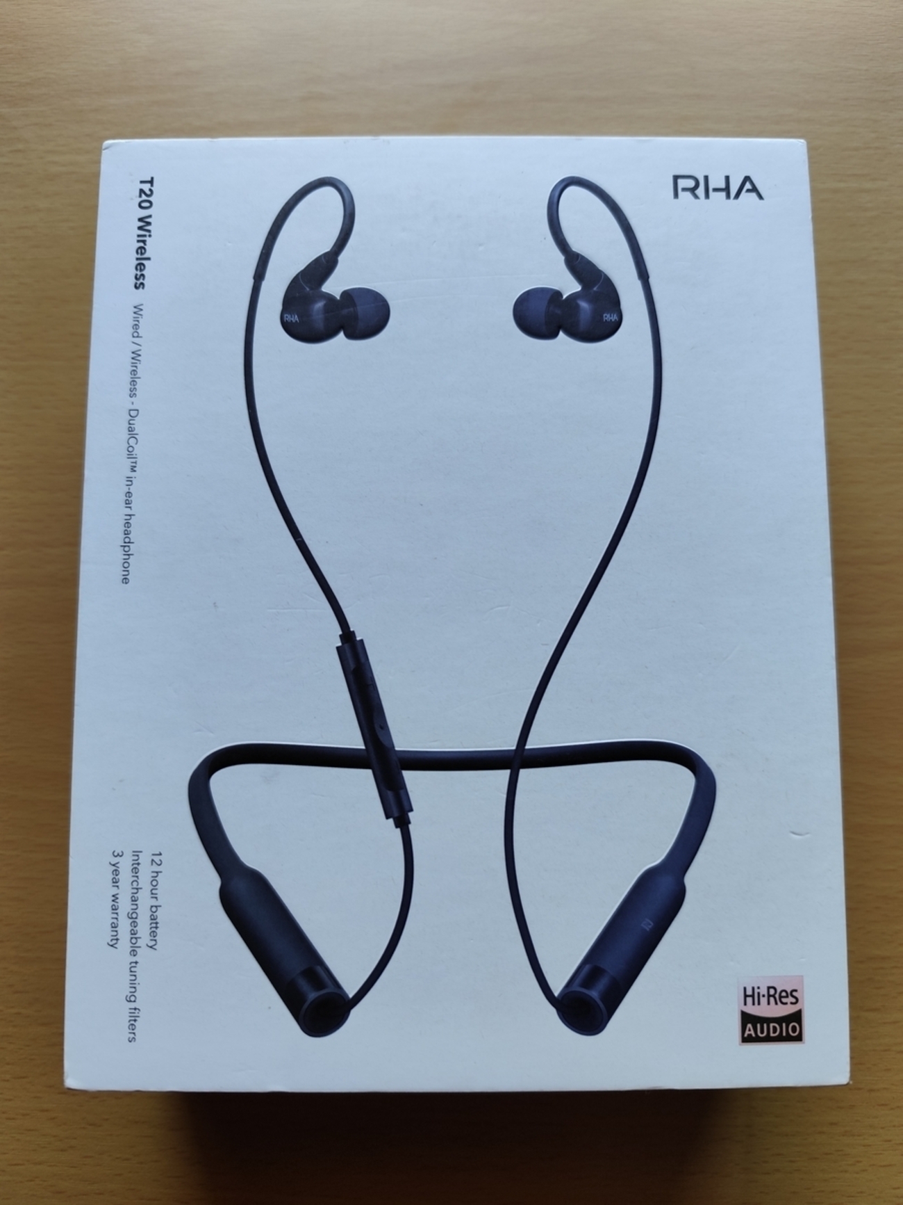 RHA「T20 Wireless」あのパワフルなフラッグシップモデルがワイヤレス