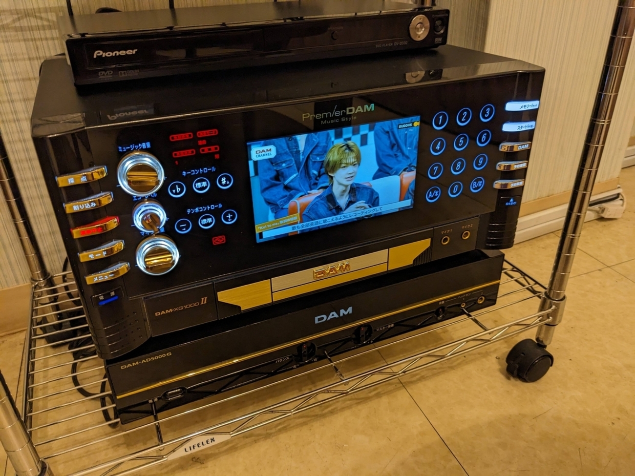 2023年なのにPremier DAMが現役のカラオケボックスに行ってきた - る