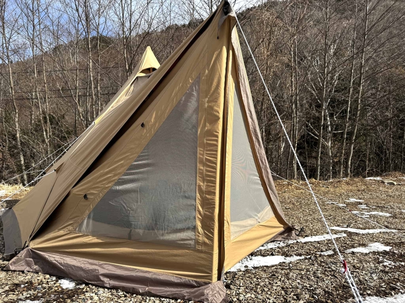 レビュー】テンマクデザイン サーカスTC DX専用窓付きフロントフラップ