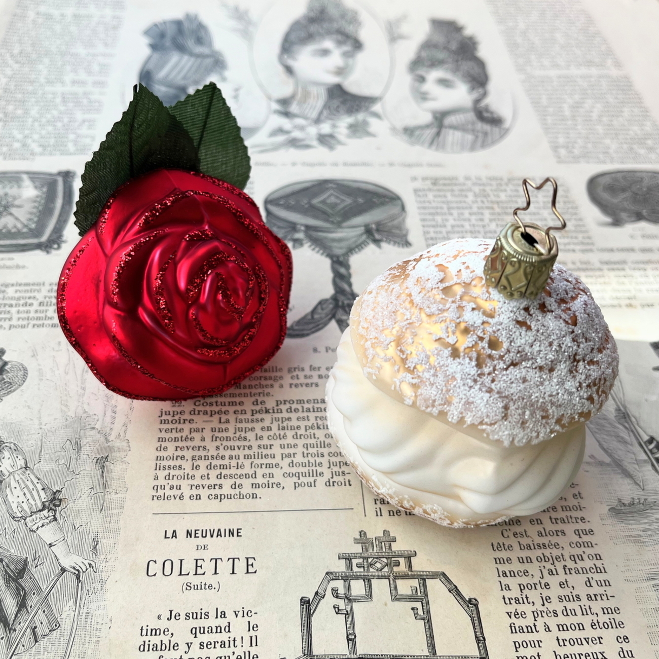 アスティエ・ド・ヴィラットのオーナメント - 刺繍作家のBlog