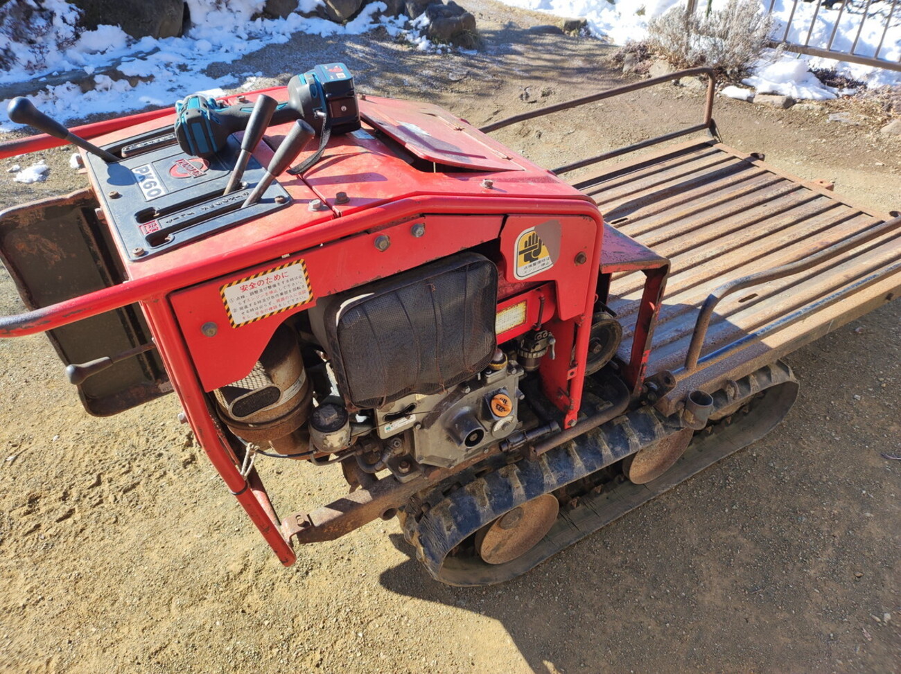 ジャンクなクローラー運搬車を修理する！ ヤンマー PK60 - Shioika Blog