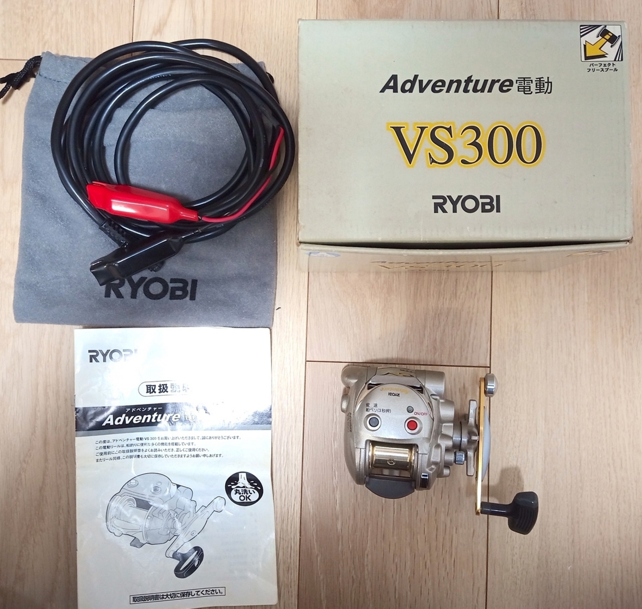 マルイカ用電動リール購入！(リョービ アドベンチャー VS300） - た