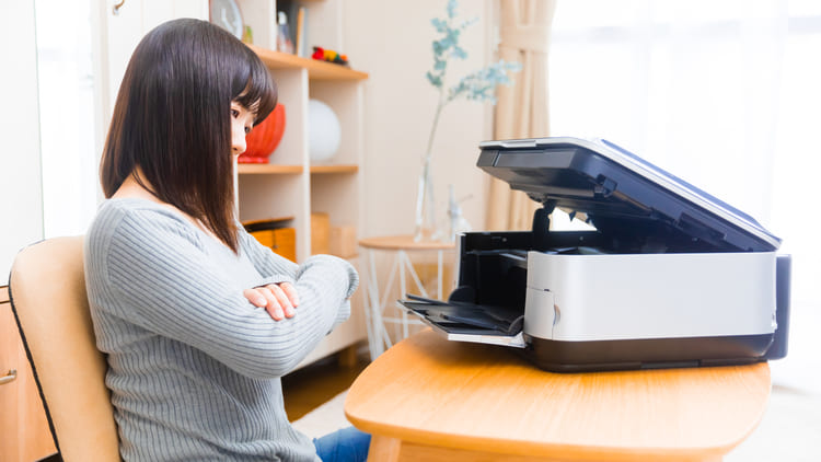 ブラザープリンター MFC-J1500Nのインクが出ない時の対処方法