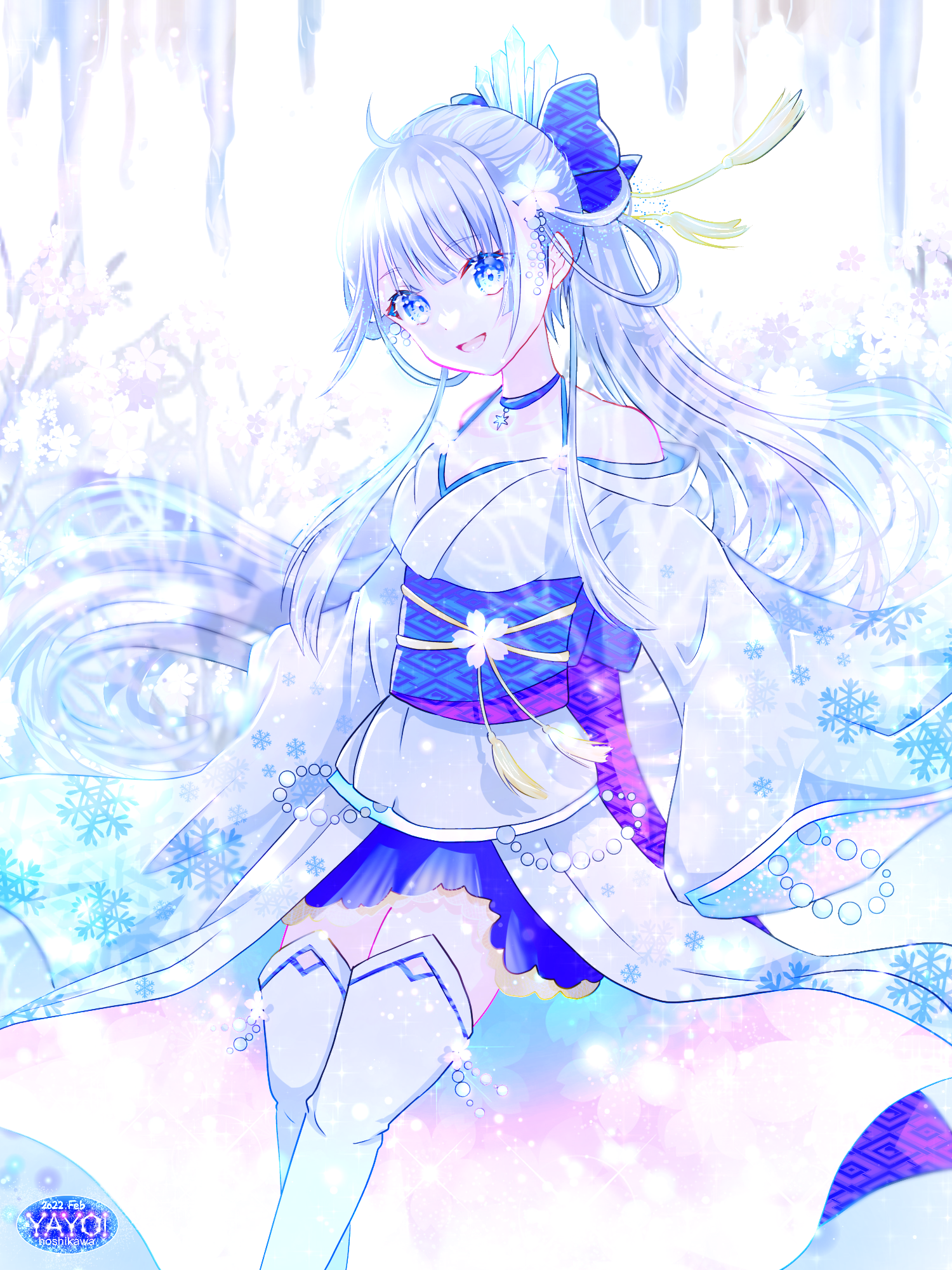 氷桜(ヒザクラ) - ibisPaint