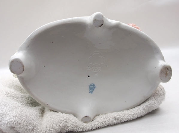 UNTER WEISS BACH ドイツ製 レースドール 人形 オブジェ 西洋陶磁器