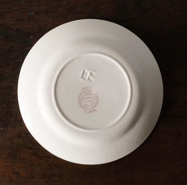 Choisy le roi ショワジールロワ フロレアル 平皿 φ22cm フランス