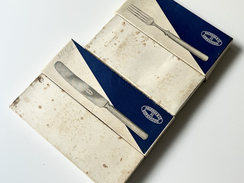 Hackman】Sorsakoski 6000 ヴィンテージ カトラリー BOXセット