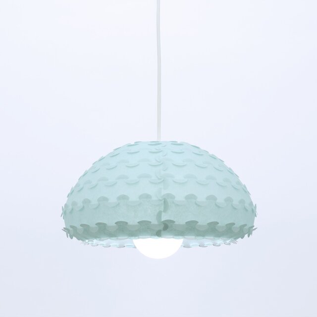 ミントグリーンペンダントランプ - Kasa Mint Green | iichi 日々の