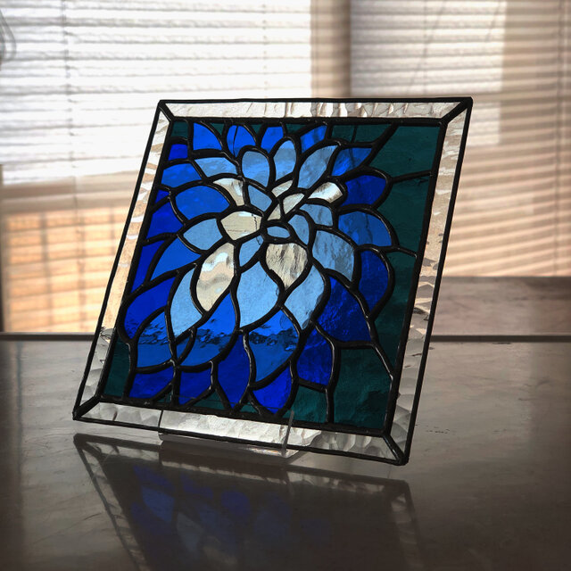 ステンドグラス パネル 『ダリア』 | iichi 日々の暮らしを心地よく