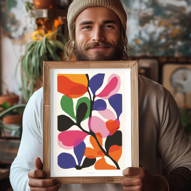 il5151 A4 アートポスター インテリア 北欧風 全作オリジナル 送料無料