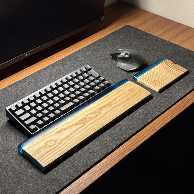 HHKB アームレスト パームレスト リストレスト 80％ キーボード 木製