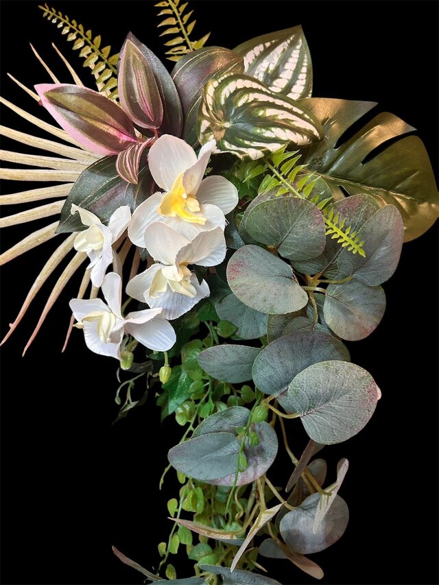 光触媒 人工観葉植物 ウォールグリーン フェイクグリーン 壁掛け麻