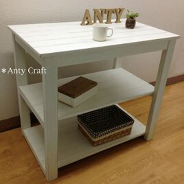 NEW】トイレ収納棚 目隠し扉2枚付きで便利！ UN/W 完成品 | iichi