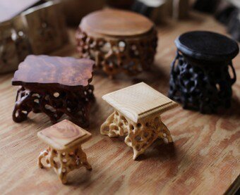 銘木の黒柿 ティッシュケース 一点物 | iichi 日々の暮らしを心地よく