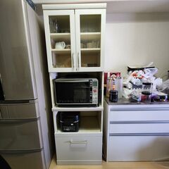 IKEA レンジ台 食器棚の中古が安い！激安で譲ります・無料であげます