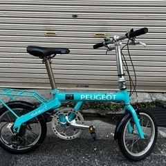 PEUGEOT 折りたたみ自転車(自転車)の中古が安い！激安で譲ります・無料