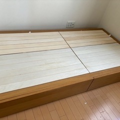 無印良品収納ベッドの中古が安い！激安で譲ります・無料であげます