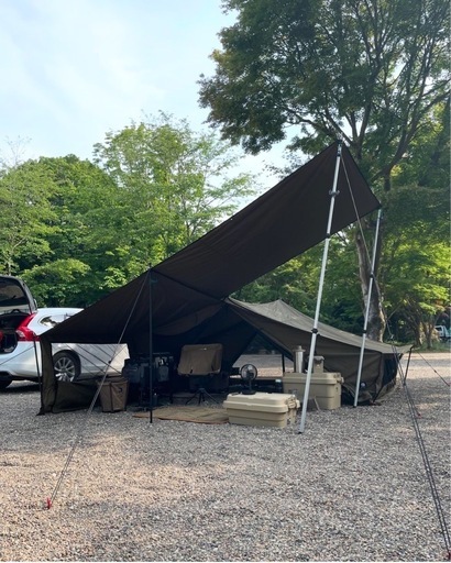 成約済】【キャンプ】【テント】ZUKK PIQUE TC【一回使用超美品