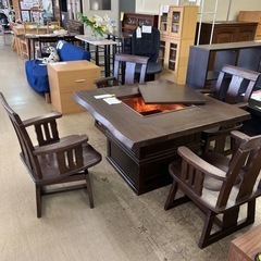 囲炉裏 ダイニングテーブルの中古が安い！激安で譲ります・無料で