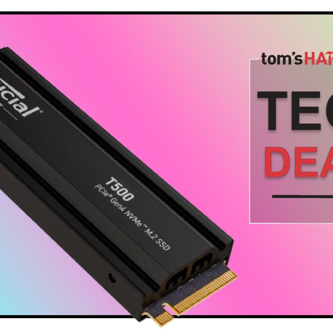 Crucial's 2TB T500, one of the fastest PCIe Gen 4 SSDs available