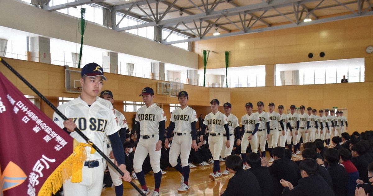 ガンバレ！球児たち：'24センバツ 「全国制覇目指す」 八戸学院光星で