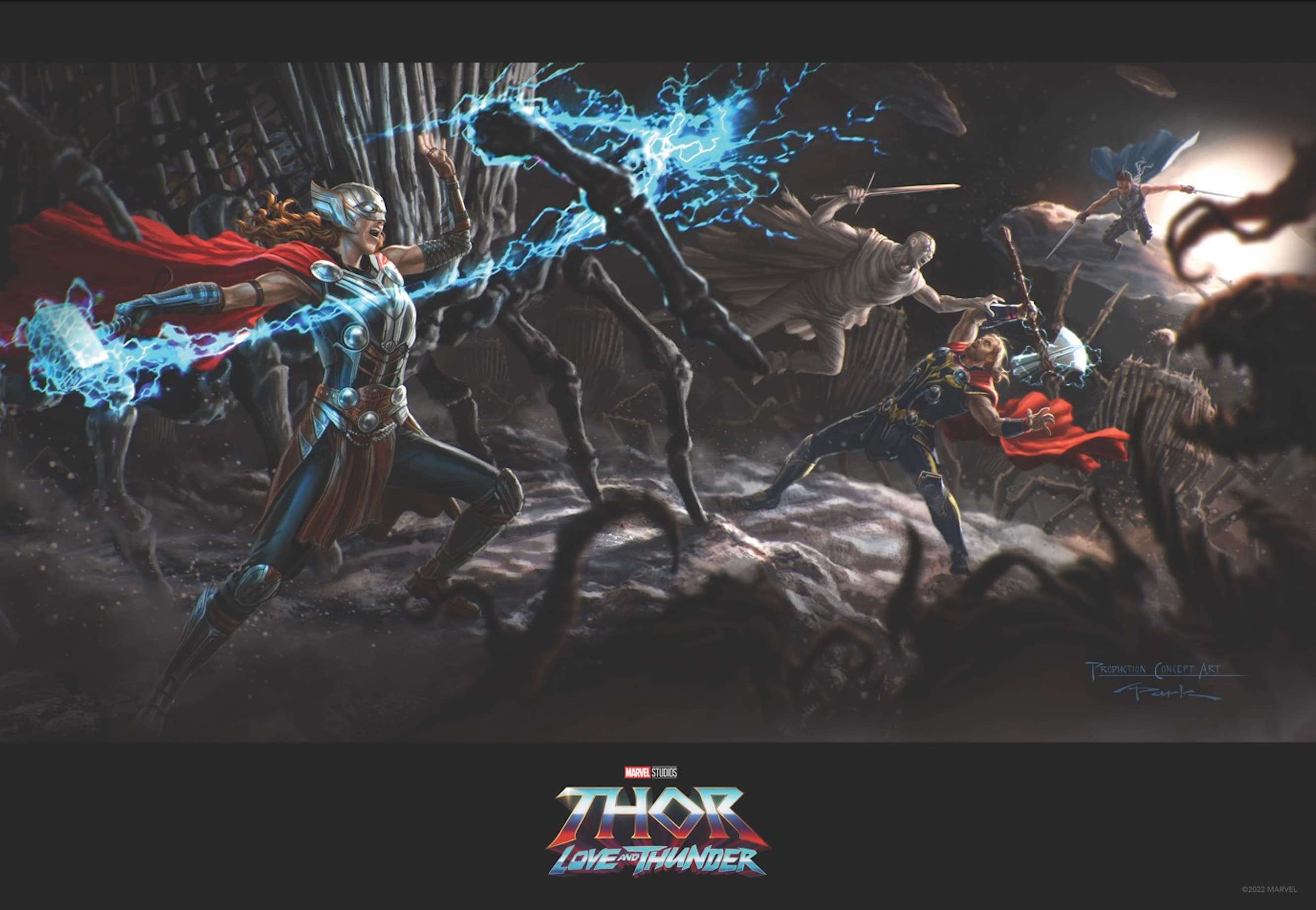 D23 Expo 2022: Explore Concept Art from the Marvel Studios Booth