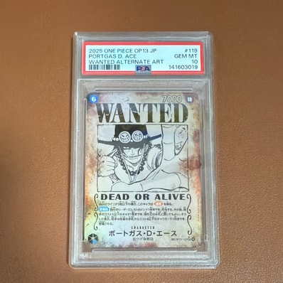 ポートガス・D・エース：手配書 SEC-SPC [OP13-119](ブースターパック