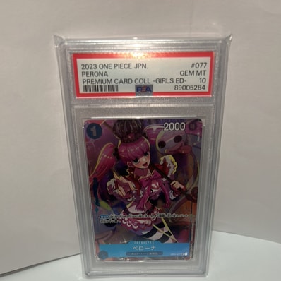 PSA10】ペローナ UC-P [OP01-077](プロモーションカード「始めよう