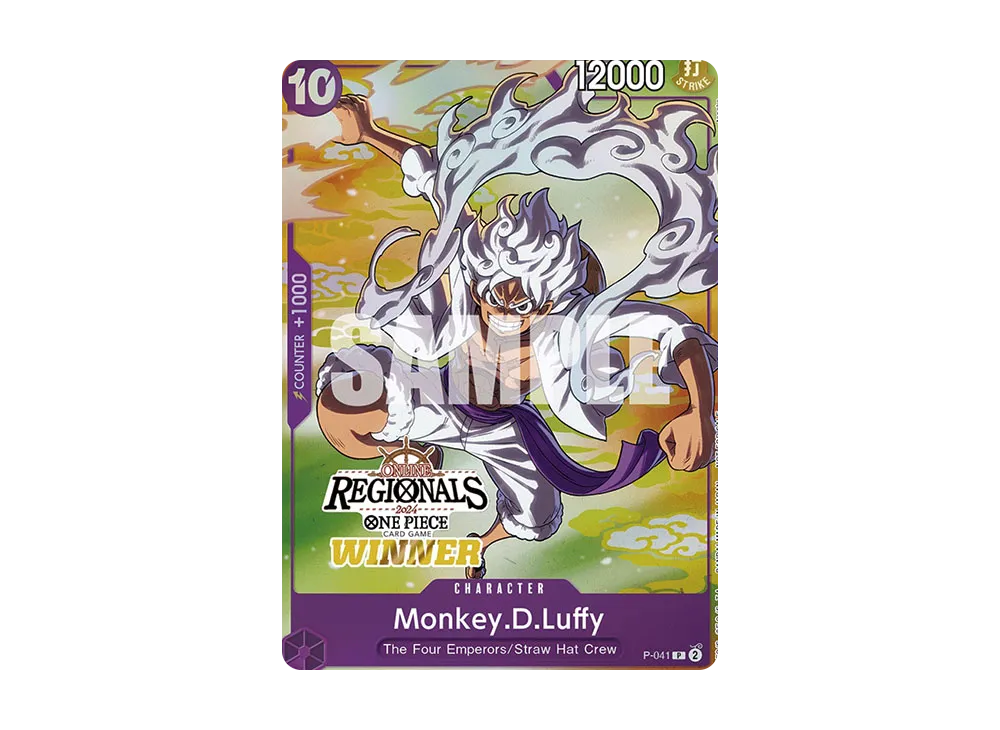 モンキー・D・ルフィ P [P-041]【英語版】(プロモーションカード