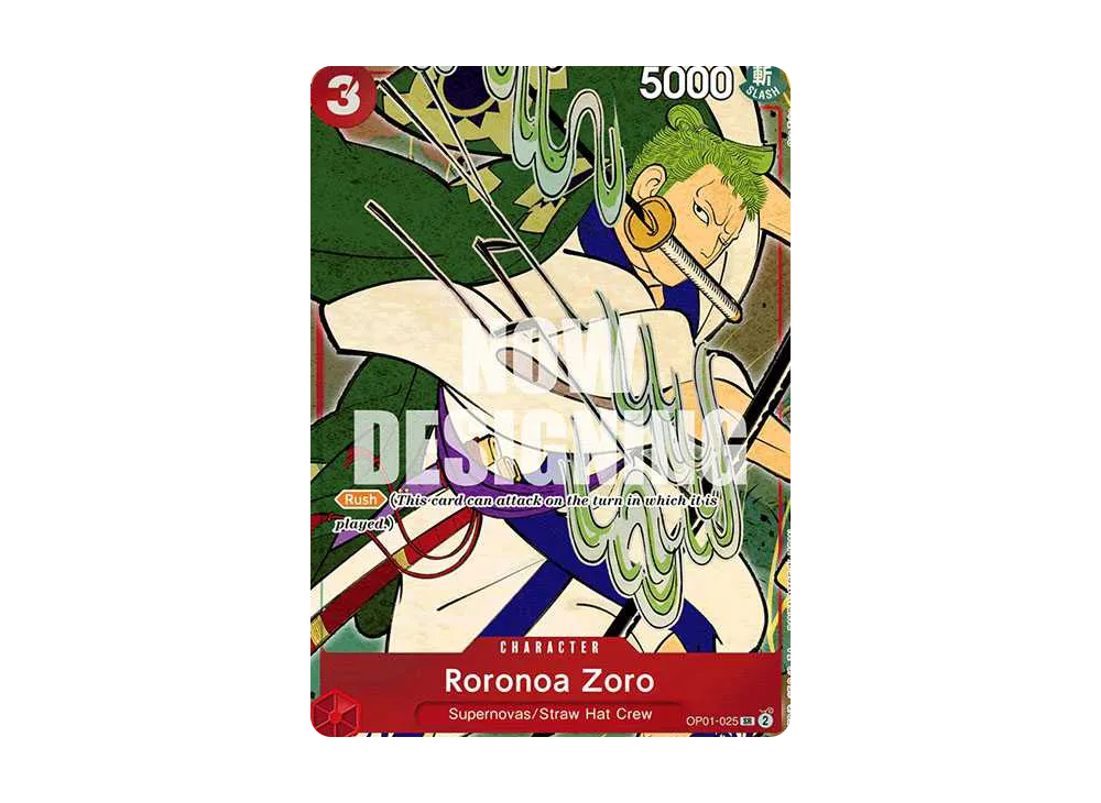 ロロノア・ゾロ SR [OP01‐025]【中国語版】（1st アニバーサリーセット