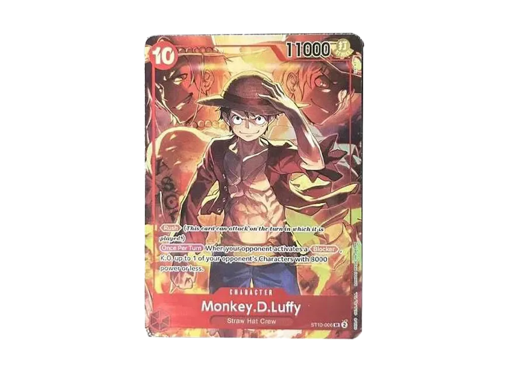 モンキー・D・ルフィ SR [ST10‐006]【中国語版】（1st アニバーサリー