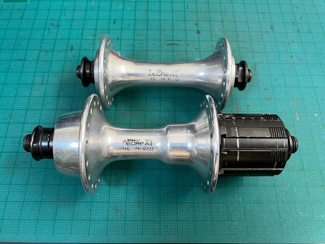 シマノ ハブ DEORE XT HB-M730(F) FH-M732(R) のパーツレビュー | ハロ