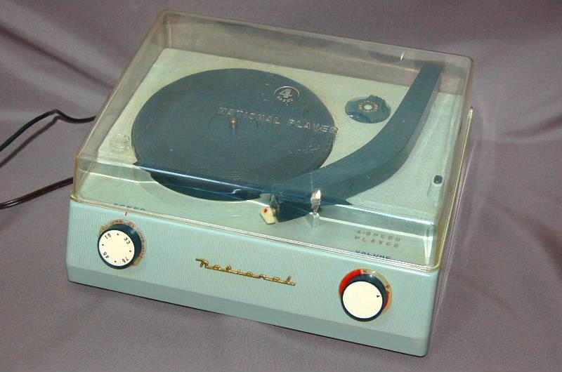 松下電器産業 ナショナル 4スピードレコードプレーヤー EL-861 ｜覆面