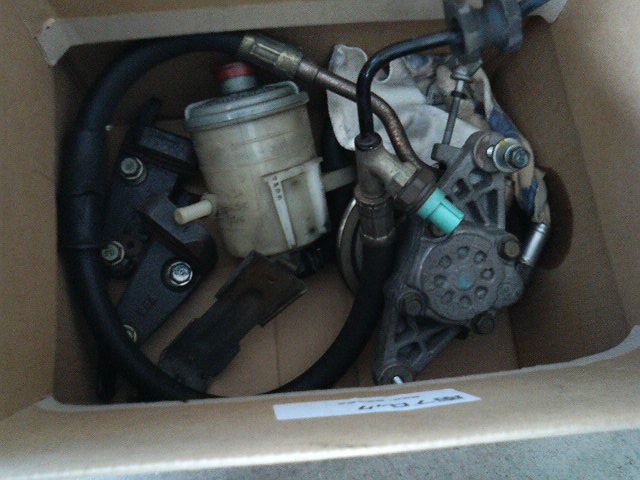 EK9 パワステポンプ取り外し（ホンダ シビックタイプR・EK9）by