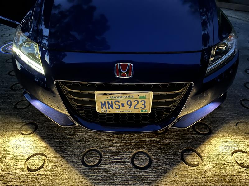 不点灯 左側ポジションランプ補修 その① カラ割り（ホンダ CR-Z・ZF