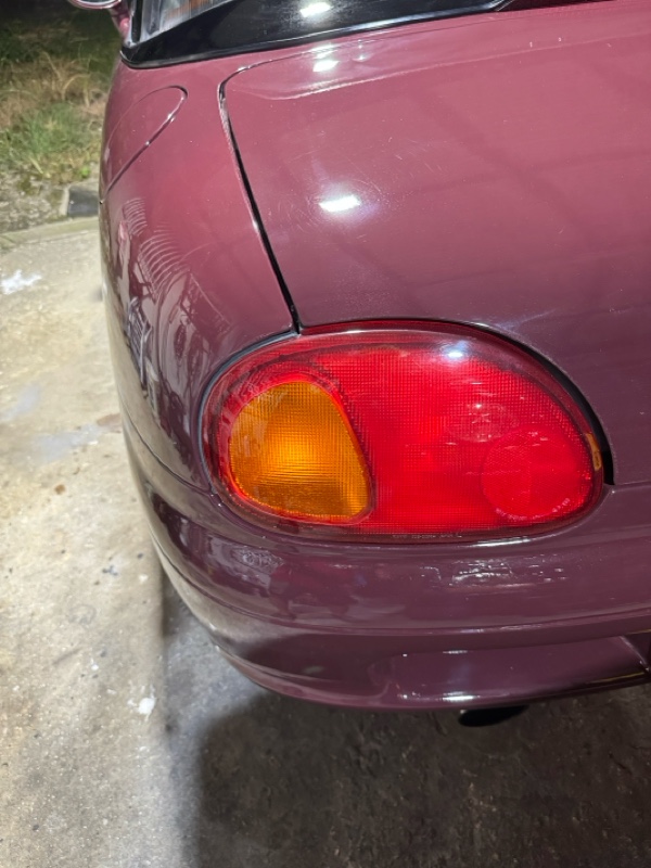 テールランプ を スモーク色にしてみたよ(^^)（スズキ カプチーノ