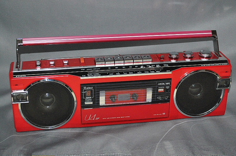 サンヨー 三洋電機 おしゃれなテレコ MR-U4SF｜覆面えるのブログ