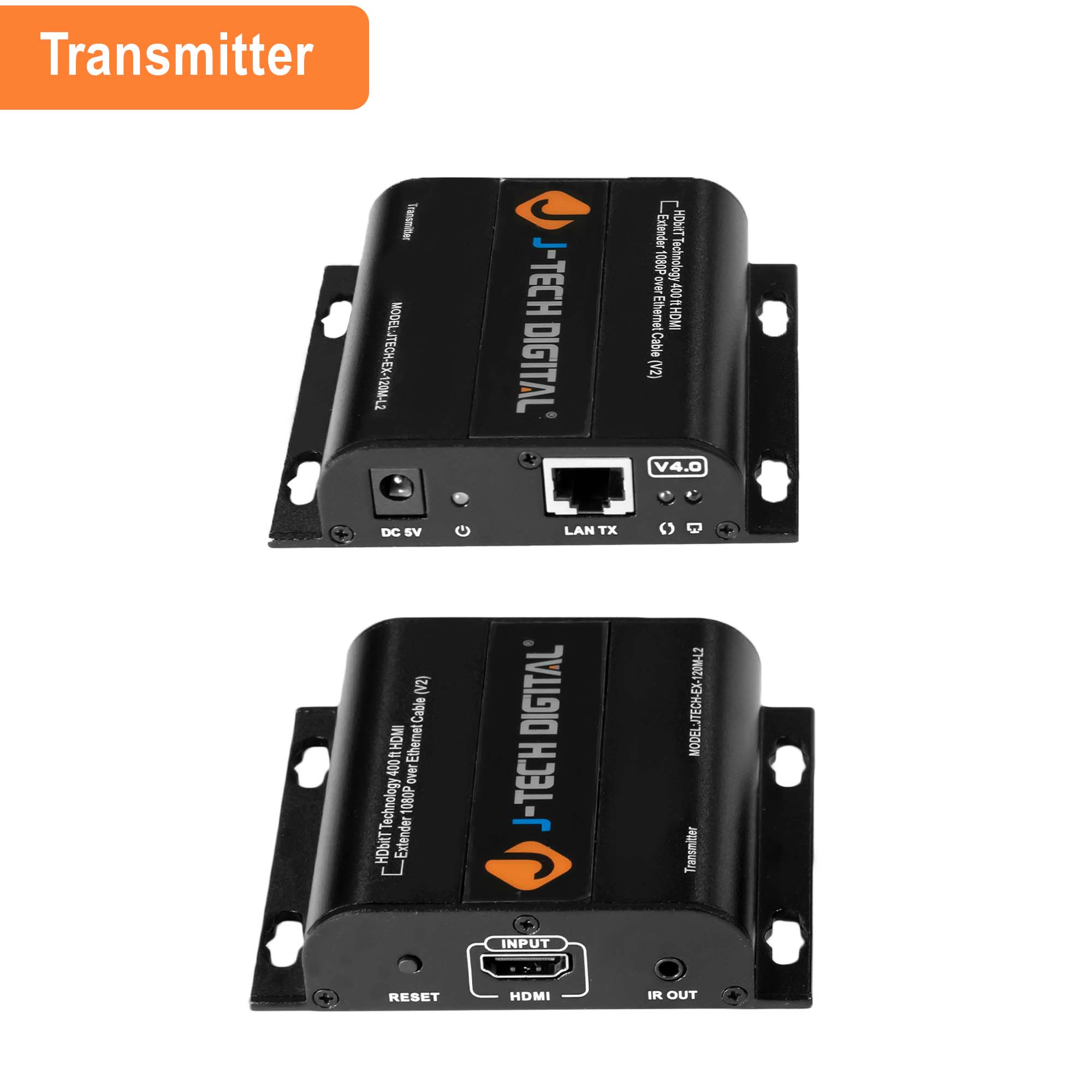 J-Tech Digital HDMI Extender 1080p one to many HDbitT