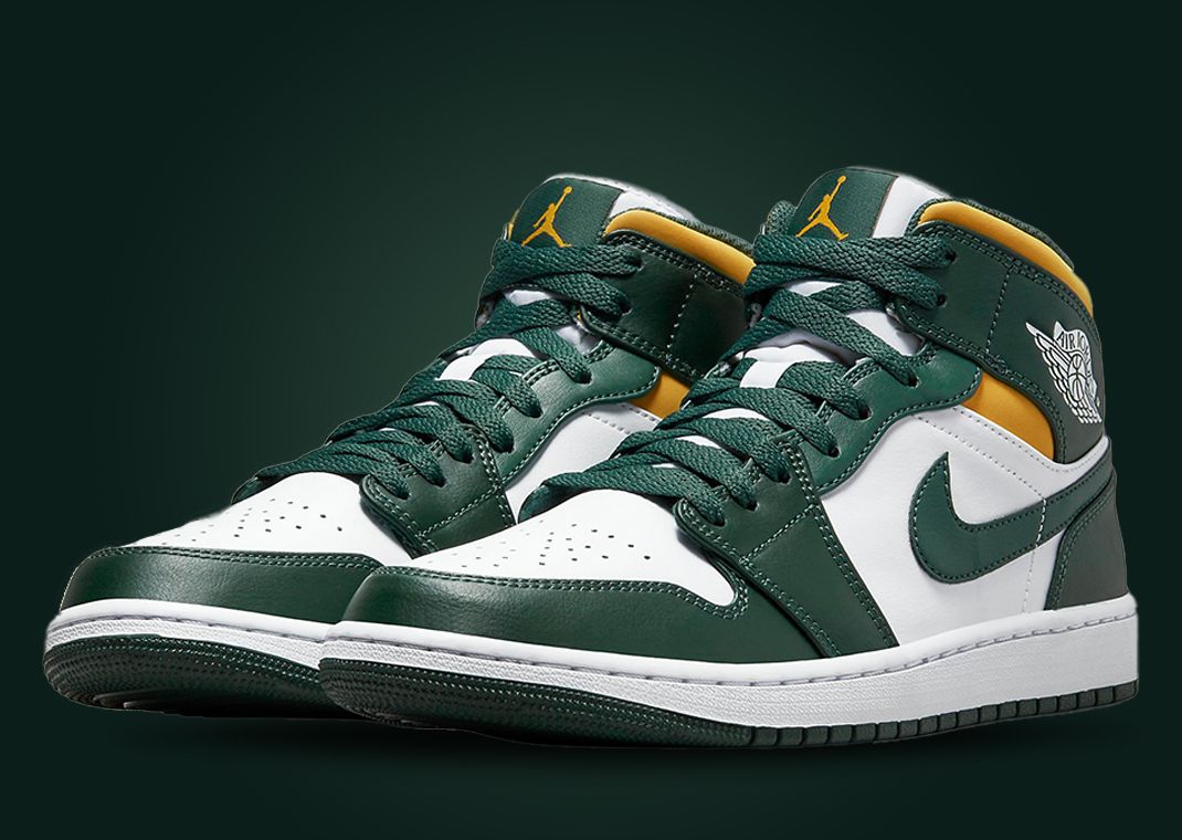 A New Air Jordan 1 Mid Sonics Colorway Is Releasing